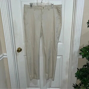 Sonoma mid rise cream colored khaki